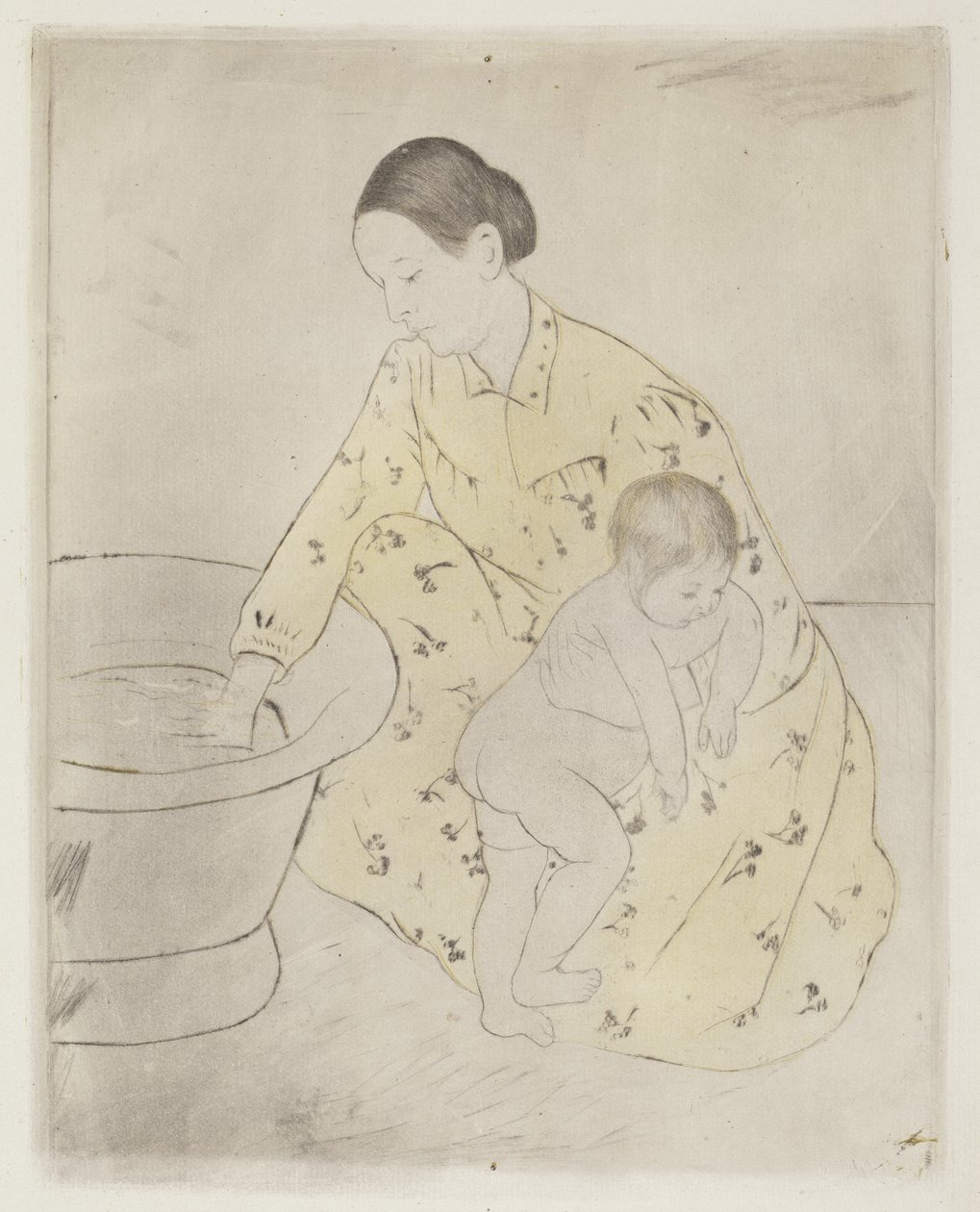 Le bain - Mary Cassatt