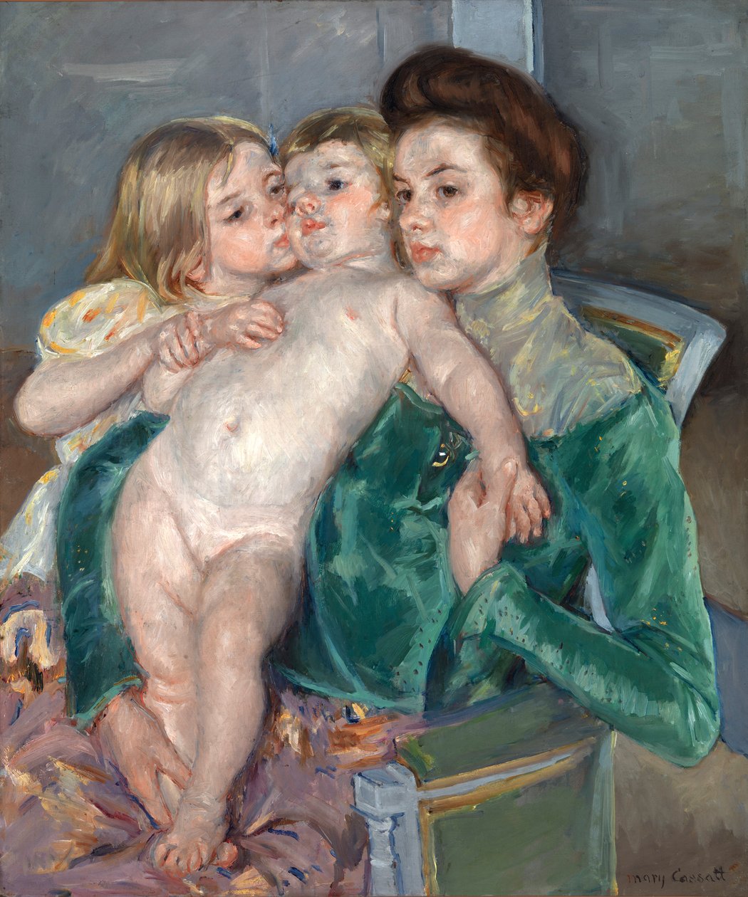La caresse, 1902 - Mary Cassatt