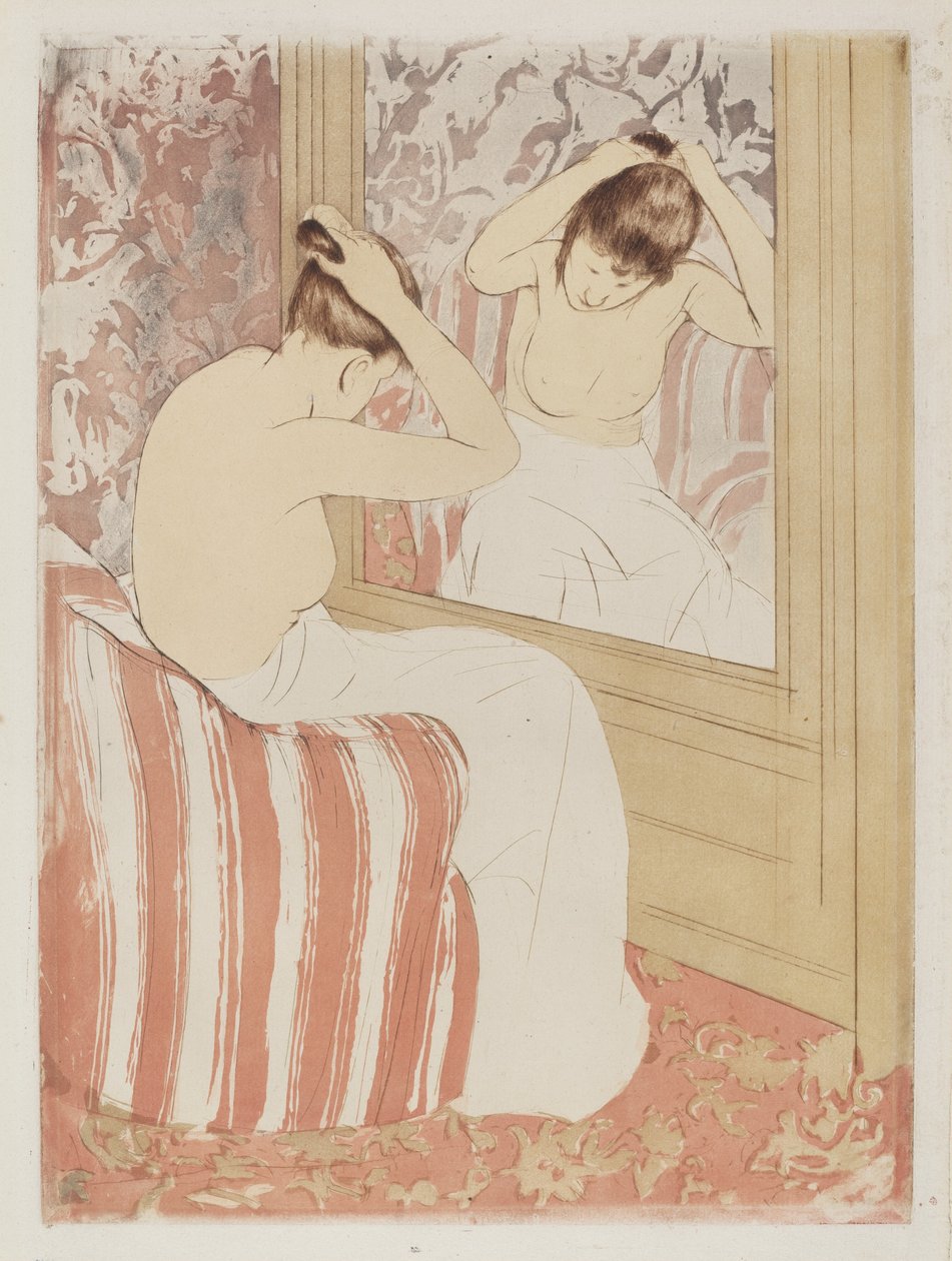 La Coiffure - Mary Cassatt