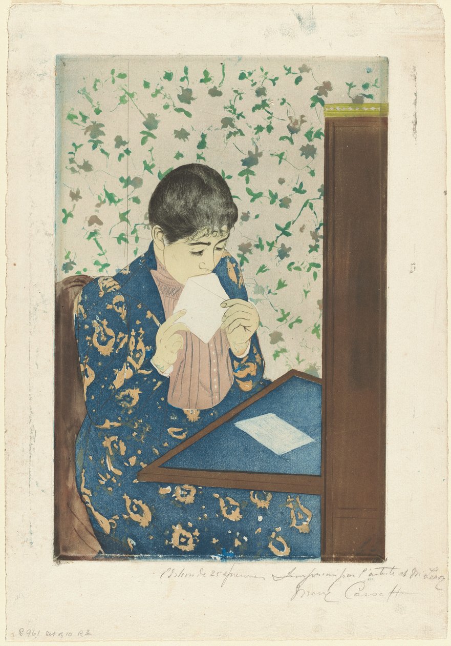 La Lettre - Mary Cassatt