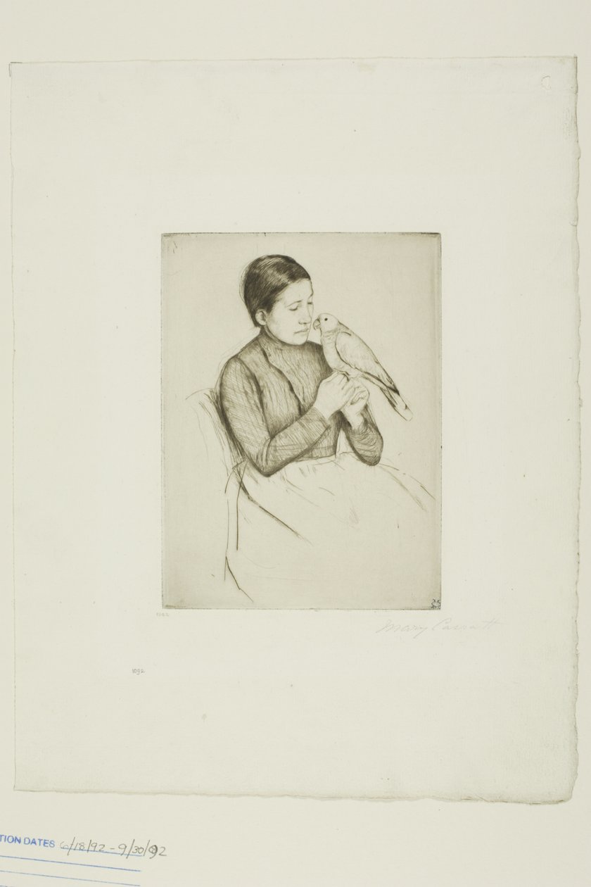 Le Perroquet - Mary Cassatt