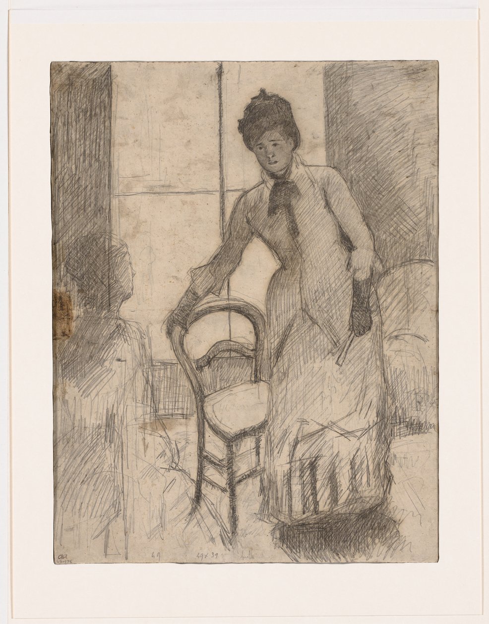 Le Visiteur - Mary Cassatt