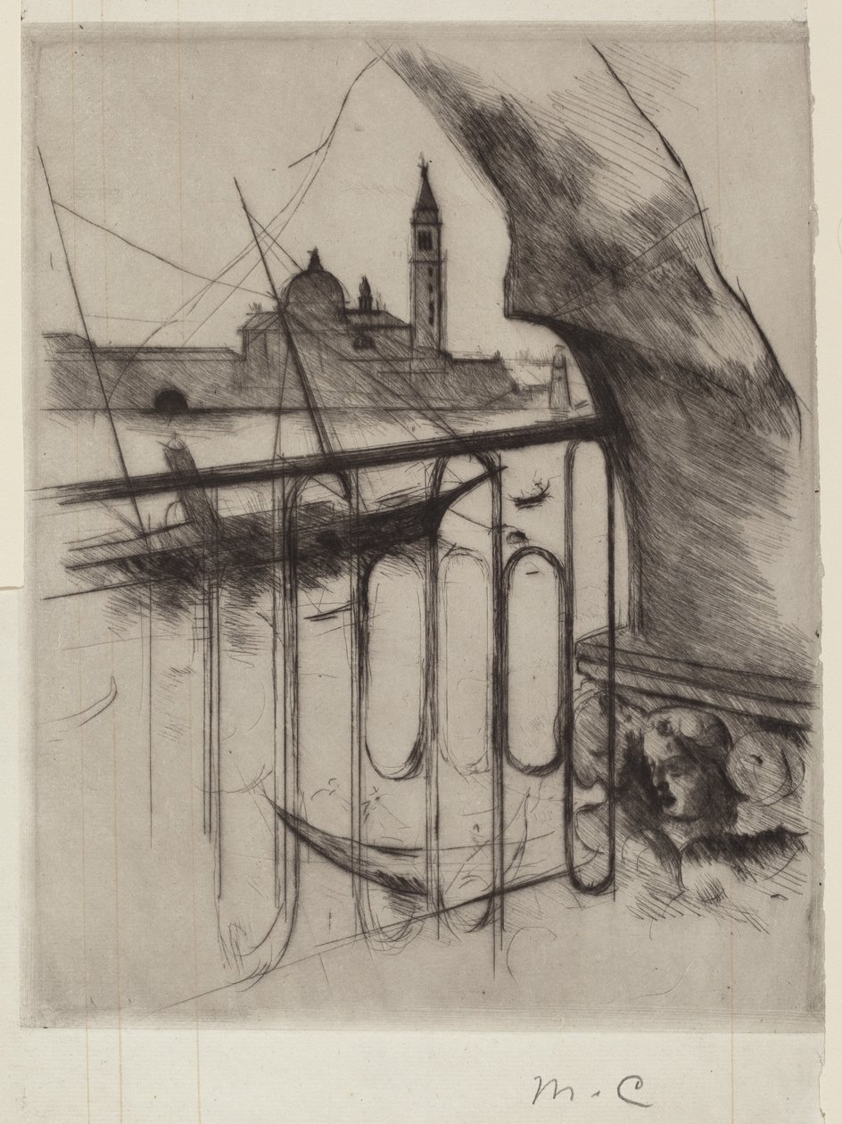 Vue de Venise - Mary Cassatt