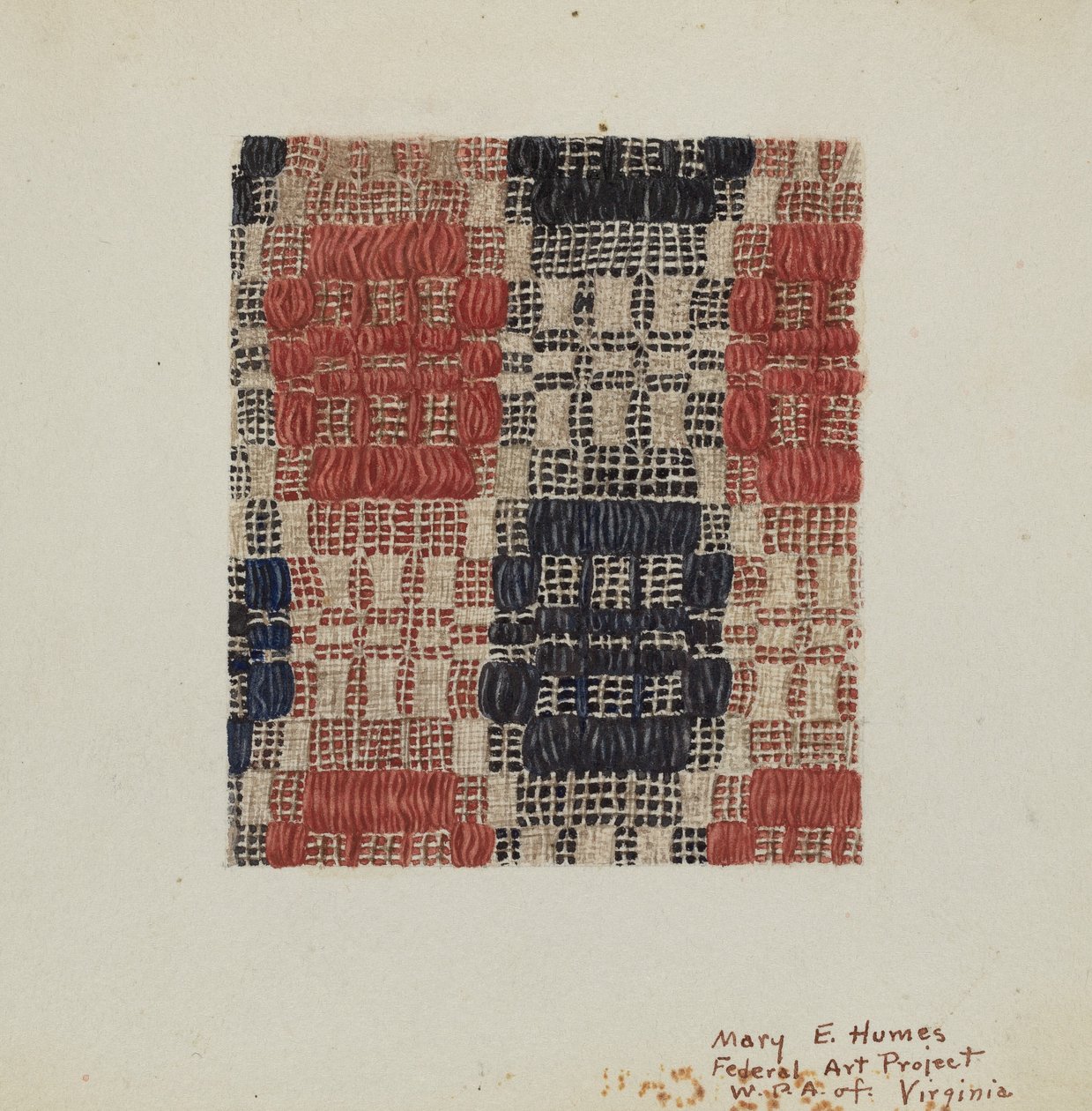 Couvre-lit - Mary E Humes