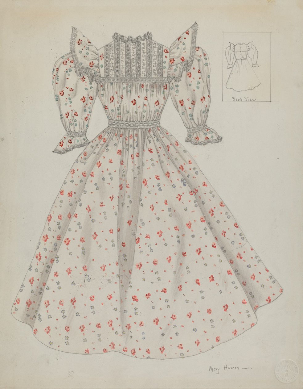 Robe de poupée - Mary E Humes