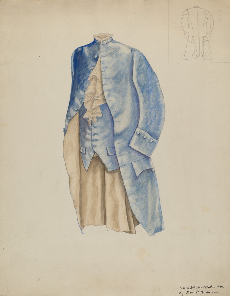 Manteau et gilet d