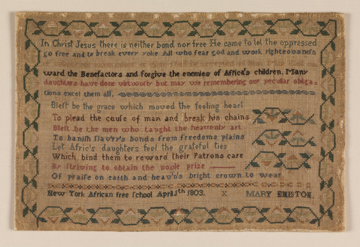 Échantillon - Mary Emiston