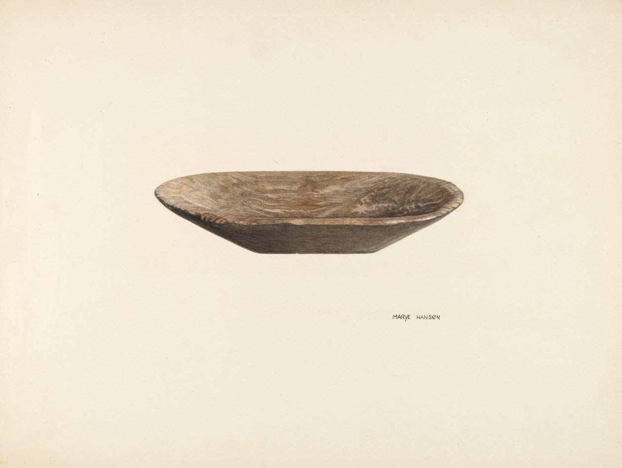 Bol de pâte à pain, vers 1939 - Mary Hansen