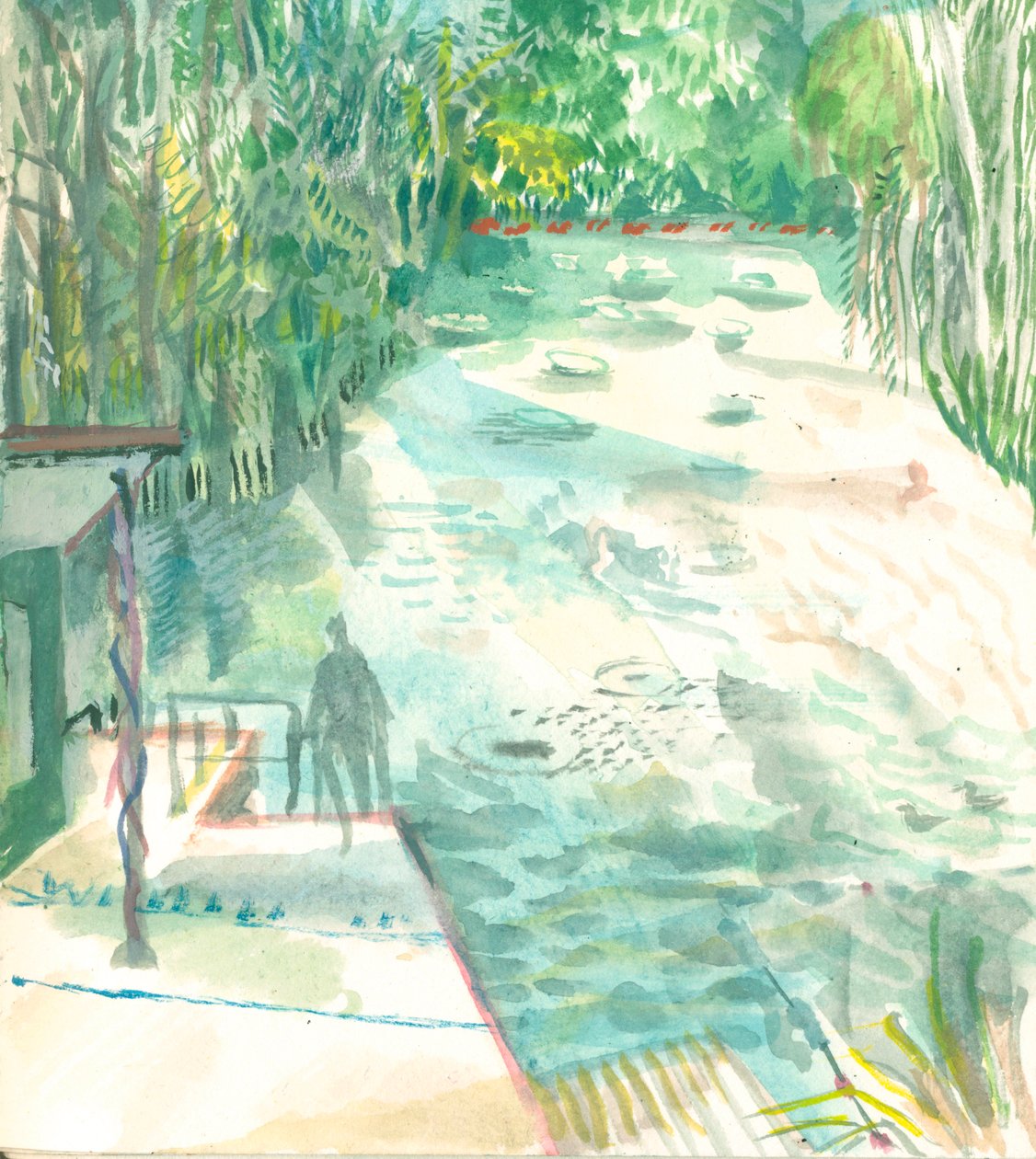 Étang des dames, Hampstead Heath - Mary Kuper