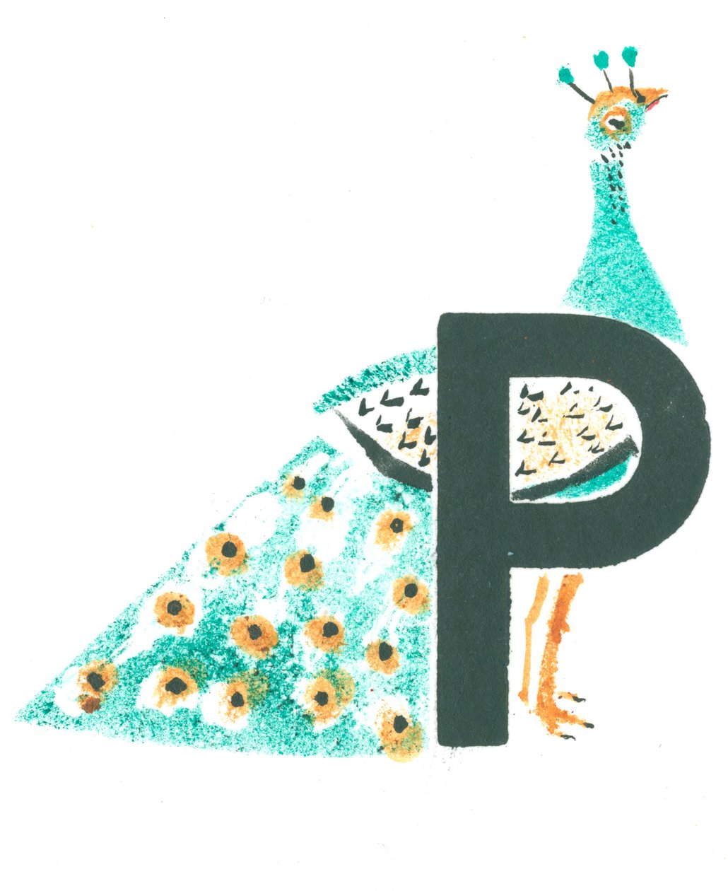 P pour paon - Mary Kuper