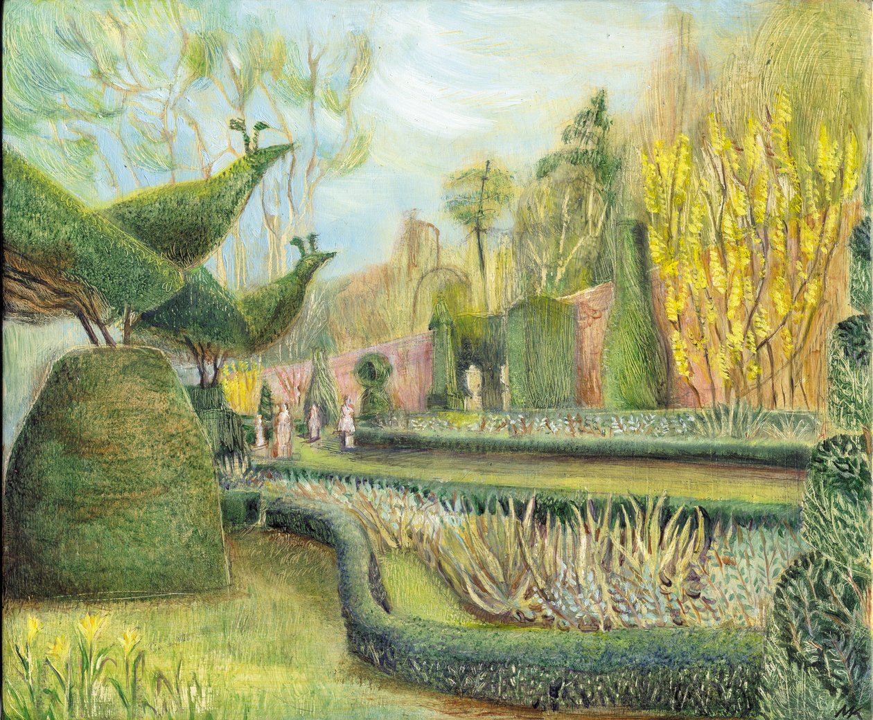 Le long jardin, Cliveden : Topiaire - Mary Kuper