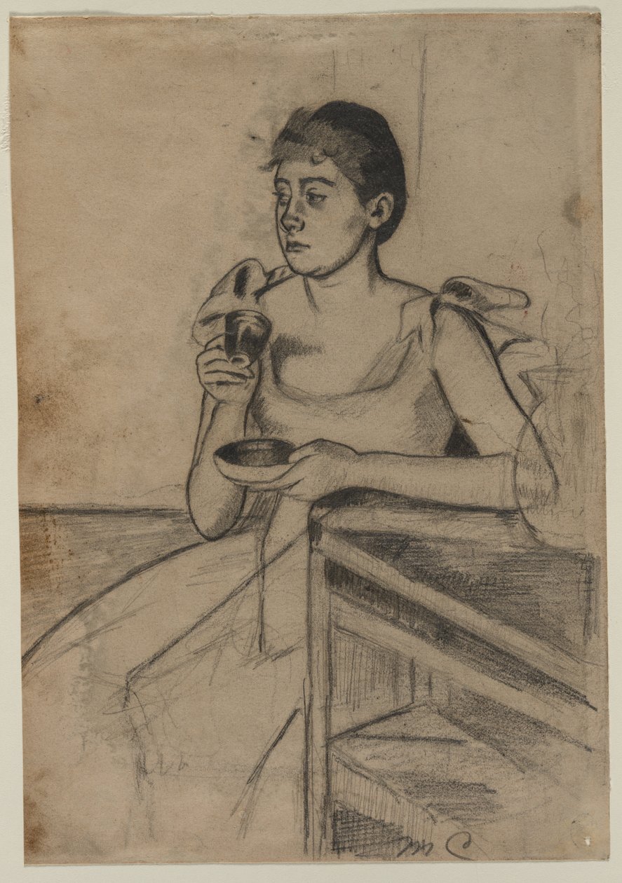 Café après le dîner - Mary Cassatt