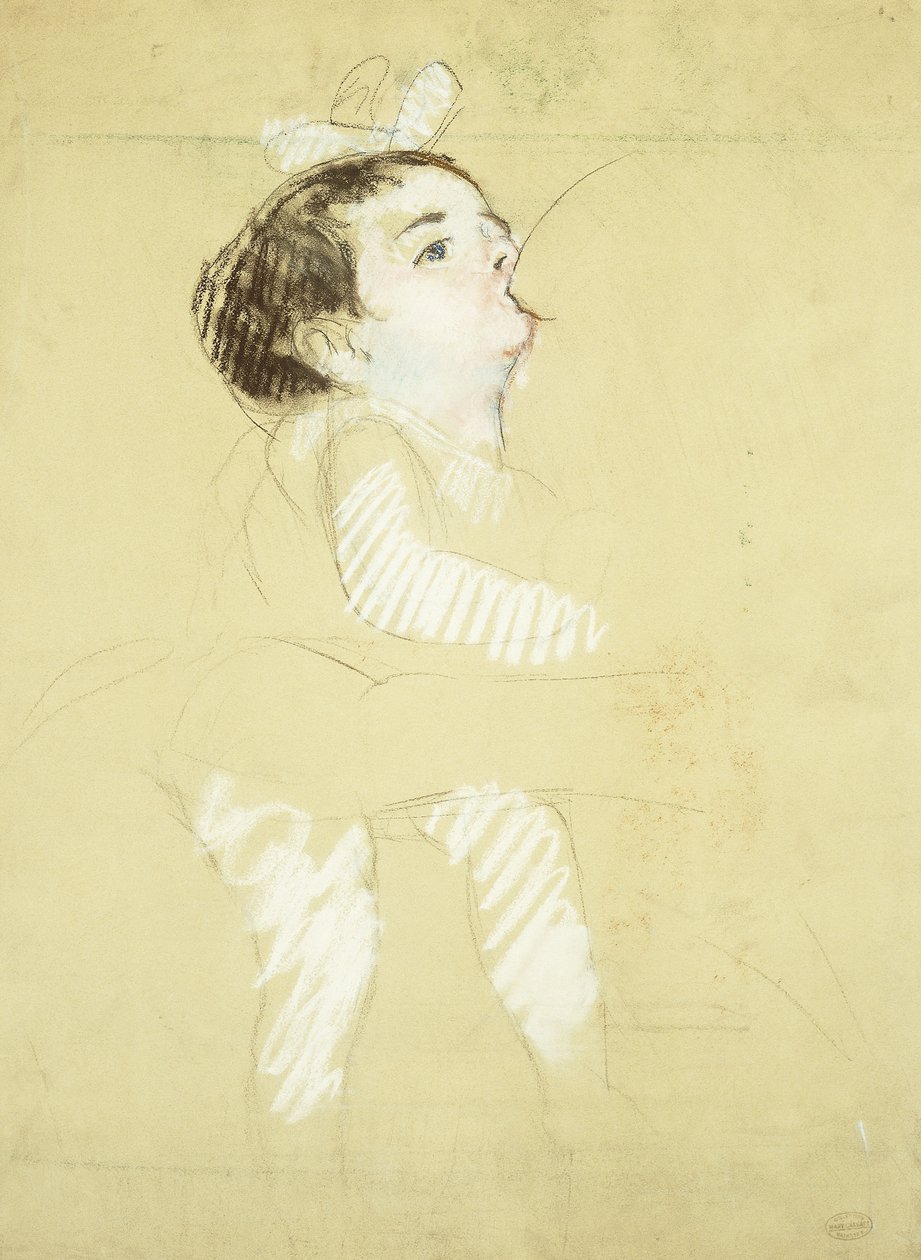 Enfant au sein, vers 1900 - Mary Cassatt
