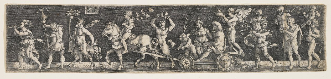 Triomphe de Bacchus, 1534 - Master V. G.
