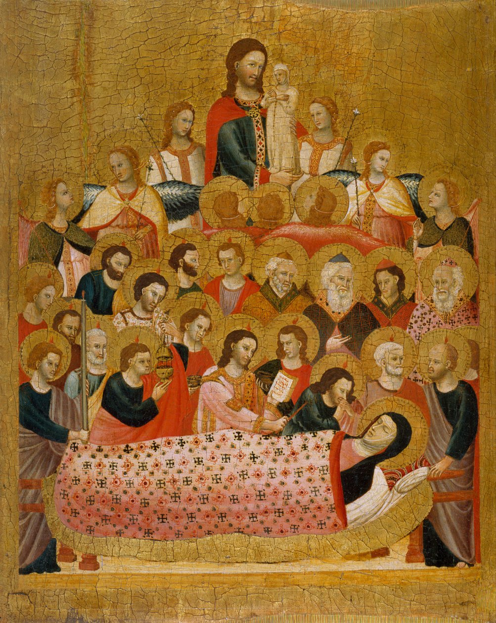 Dormition de la Vierge - Master of Cini the Madonna