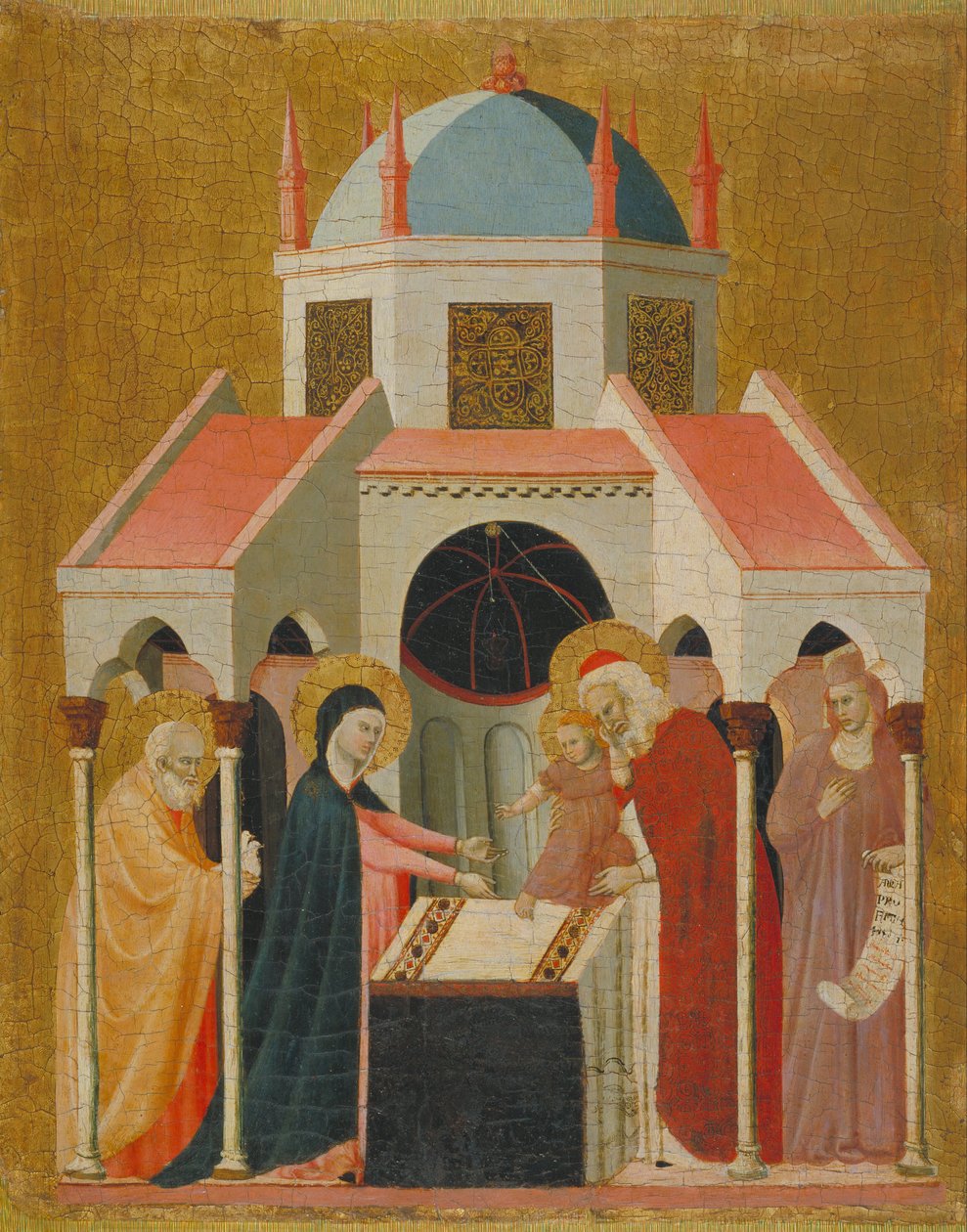 Présentation de Jésus au Temple - Master of Cini the Madonna