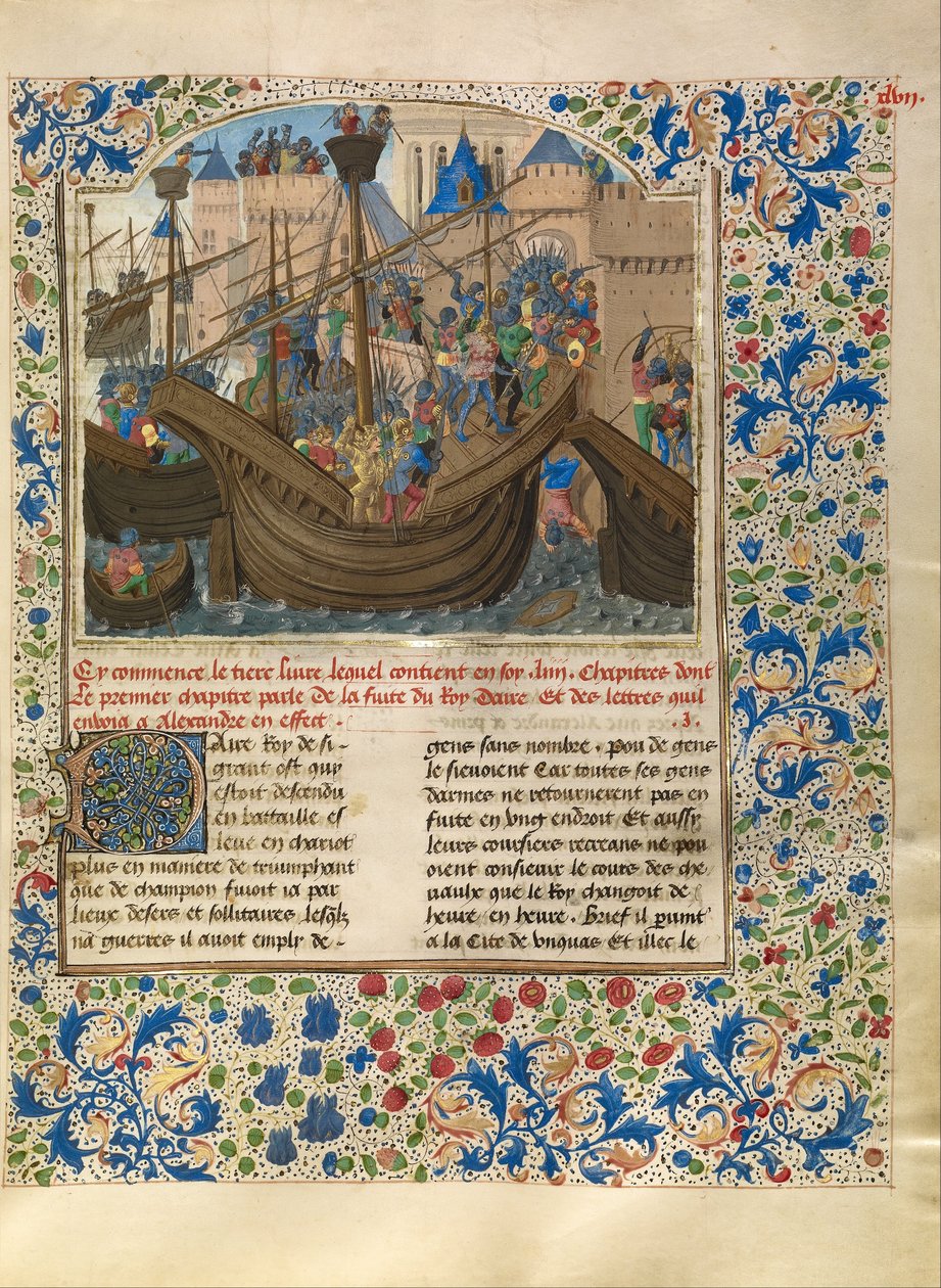 Alexandre attaque la ville de Tyr - Master of Jardin