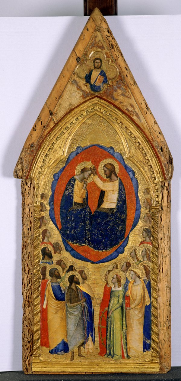 Couronnement de la Vierge, c.1375-80 - Master of San Lucchese Master of San Lucchese