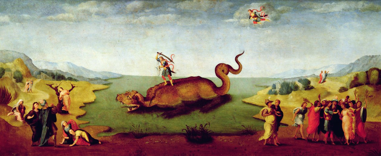 Persée sauvant Andromède - Master of Serumido