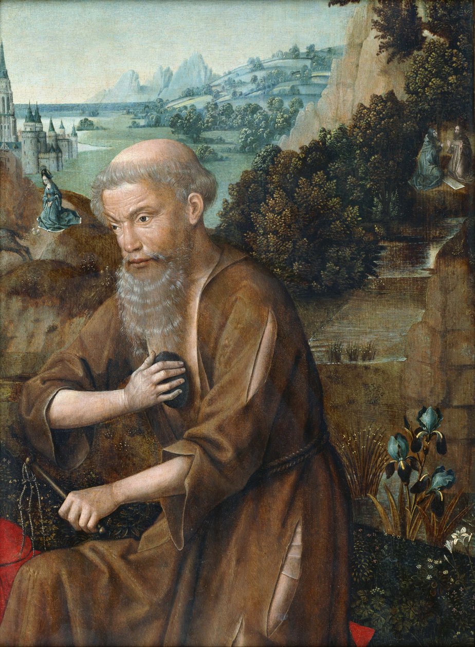 Saint Jérôme - Master of The Legend of St. Lucy