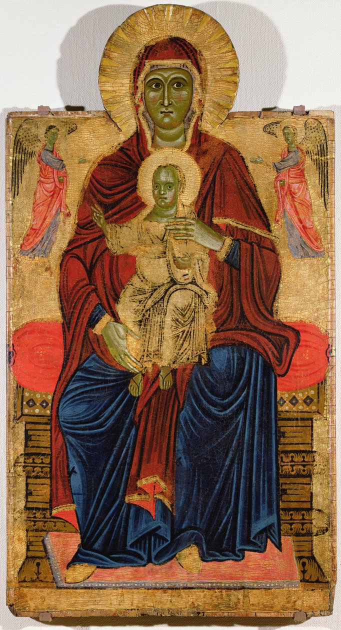 Madone en majesté - Master of the Bigallo Crucifix