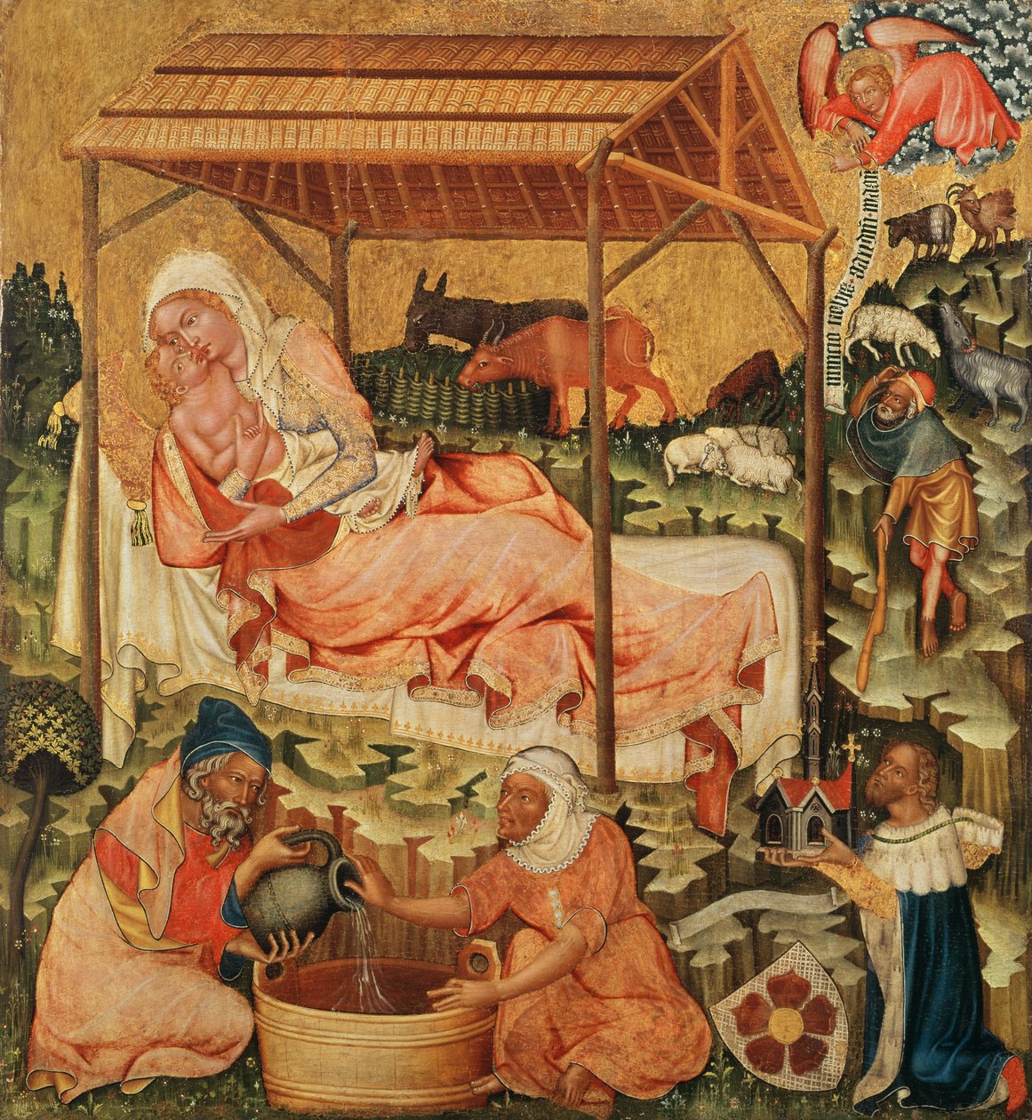 Nativité, vers 1350 - Master of the Cycle of Vyssi Brod