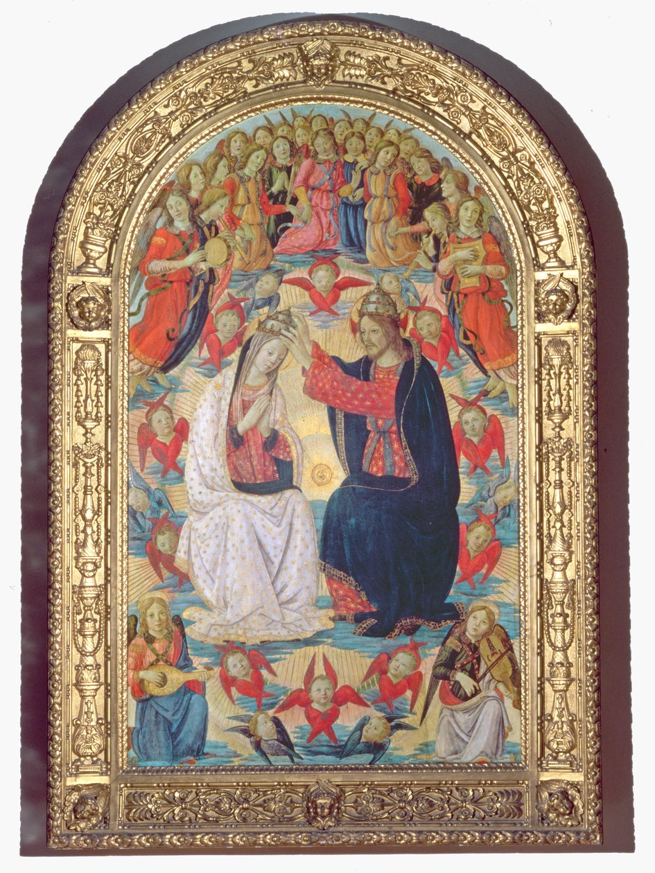 Couronnement de la Vierge - Master of the Fiesole Epiphany