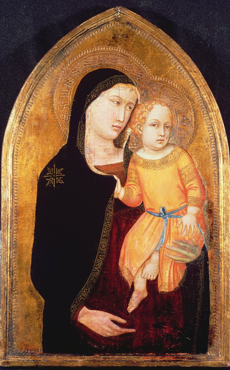 Madone et Enfant - Master of the Virgin of Mercy