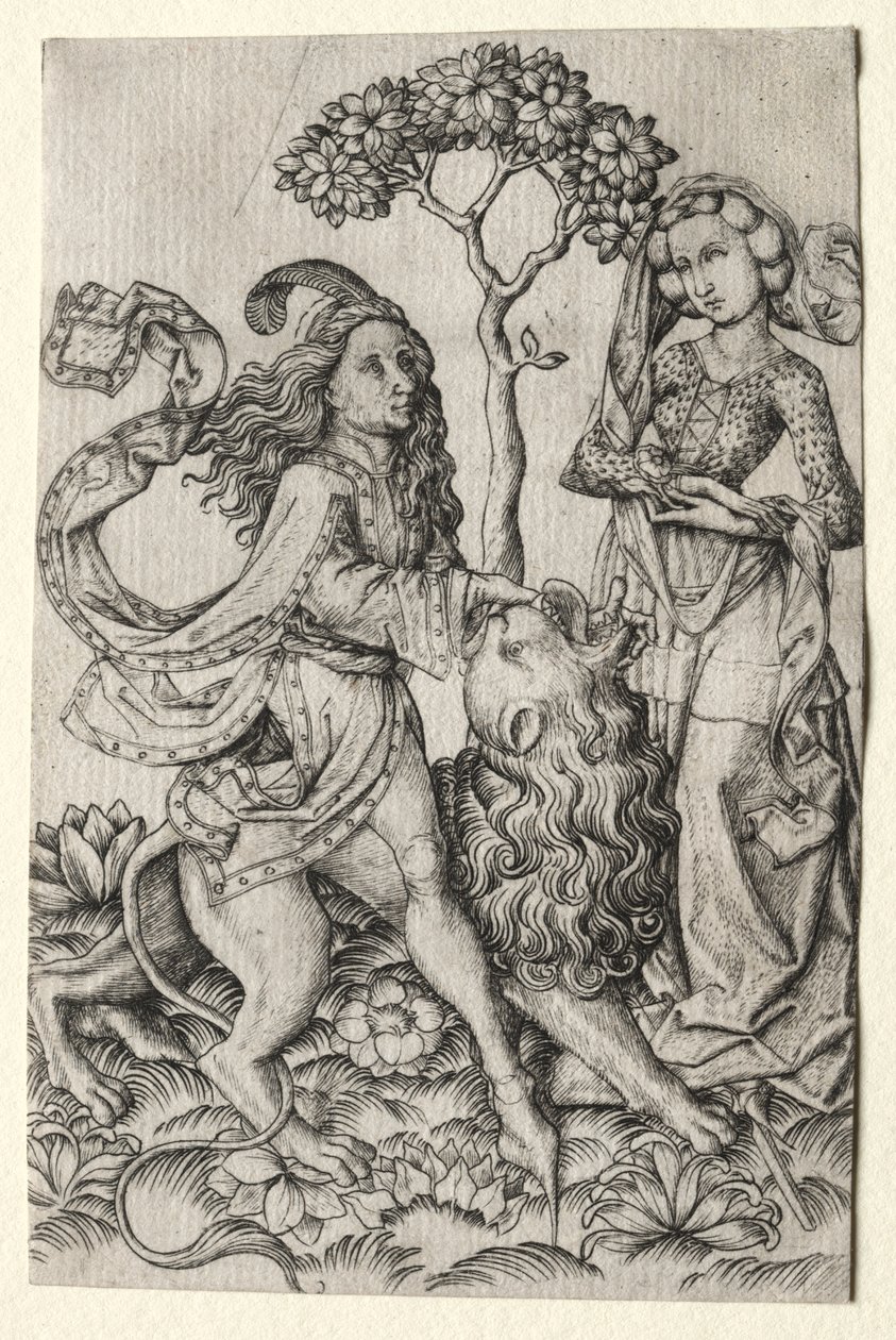 Samson déchirant le lion - Master ES