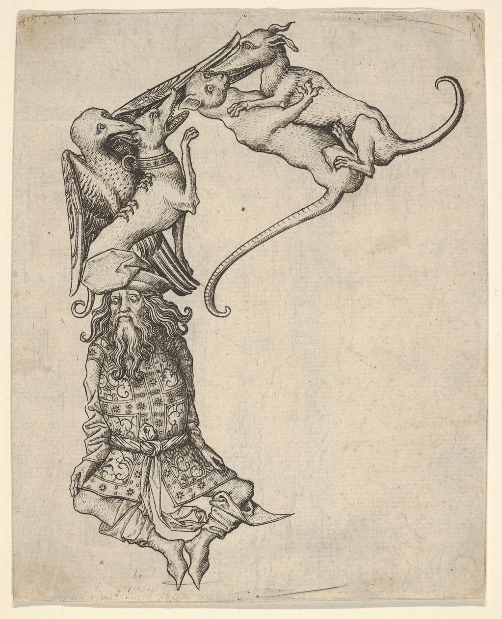 La lettre E, de l