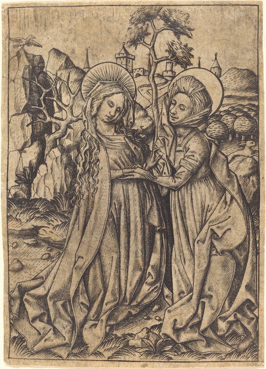 La Visitation - Master E.S.