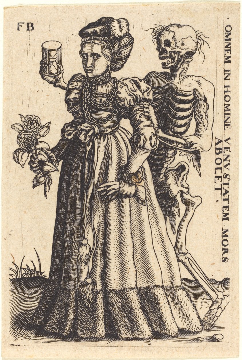 Jeune femme et la mort - Master F.B.