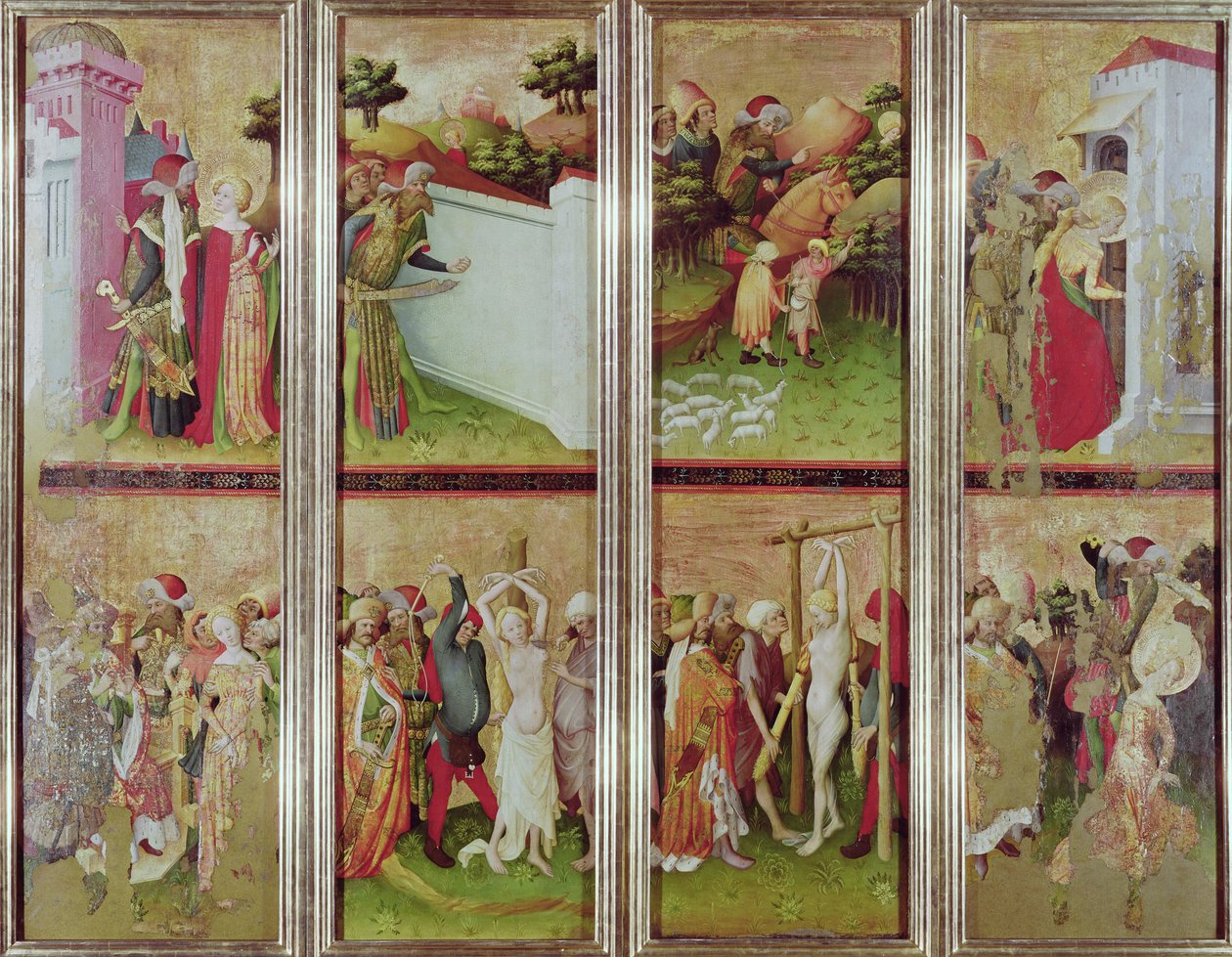 Retable de Sainte Barbe - Master Francke
