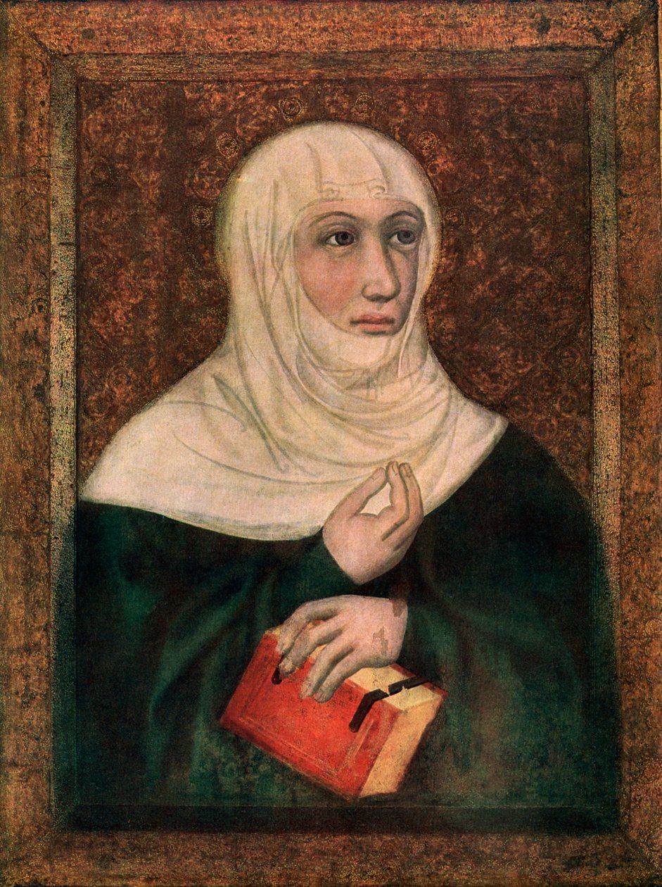 Sainte Claire, 1365-1367 1955 - Master Theodoric