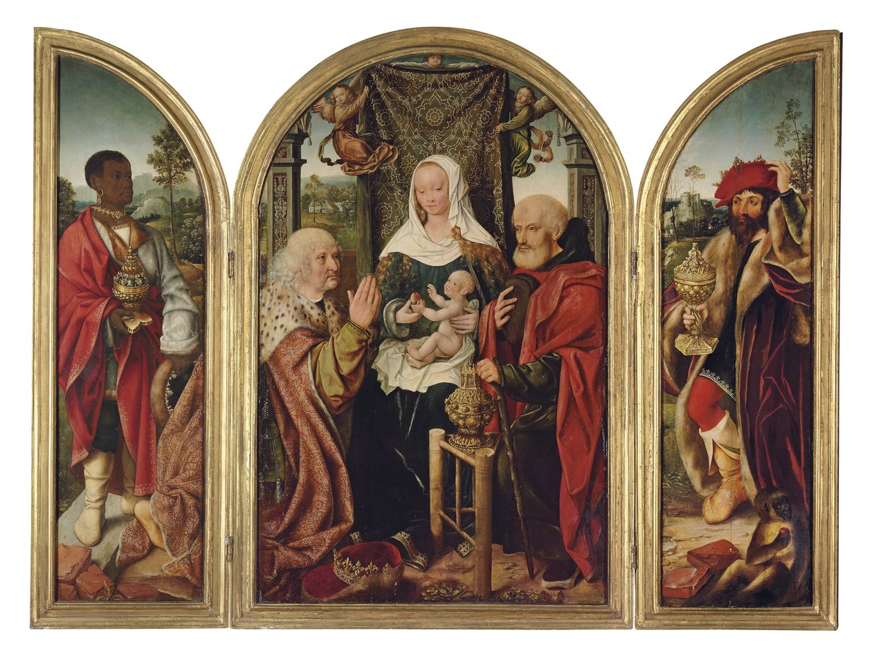 Adoration des Mages - Master of Frankfurt