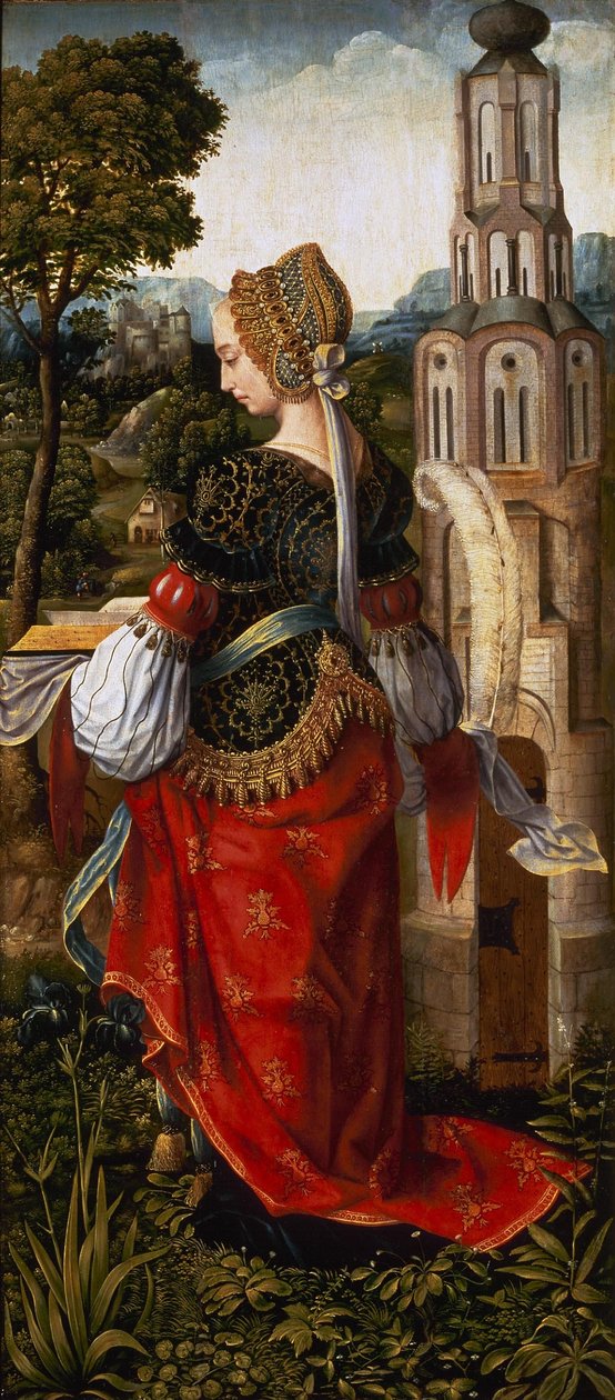 Sainte-Barbara - Master of Frankfurt