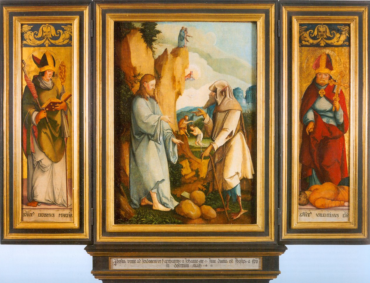 Le rébus de la tentation de Saint-Gall - Master of Messkirch