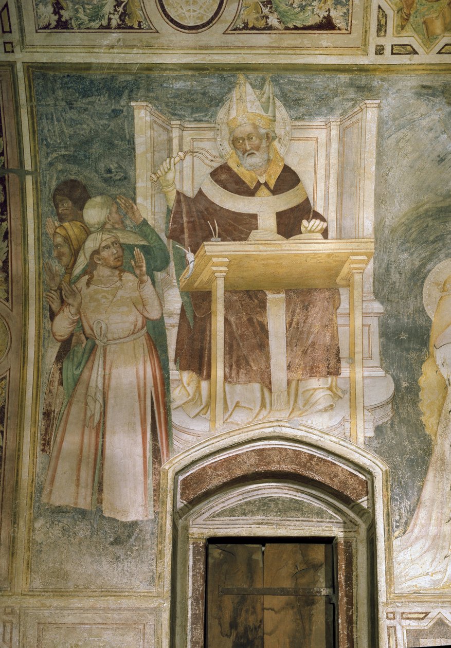 Saint Ambroise - Master of Mocchirolo