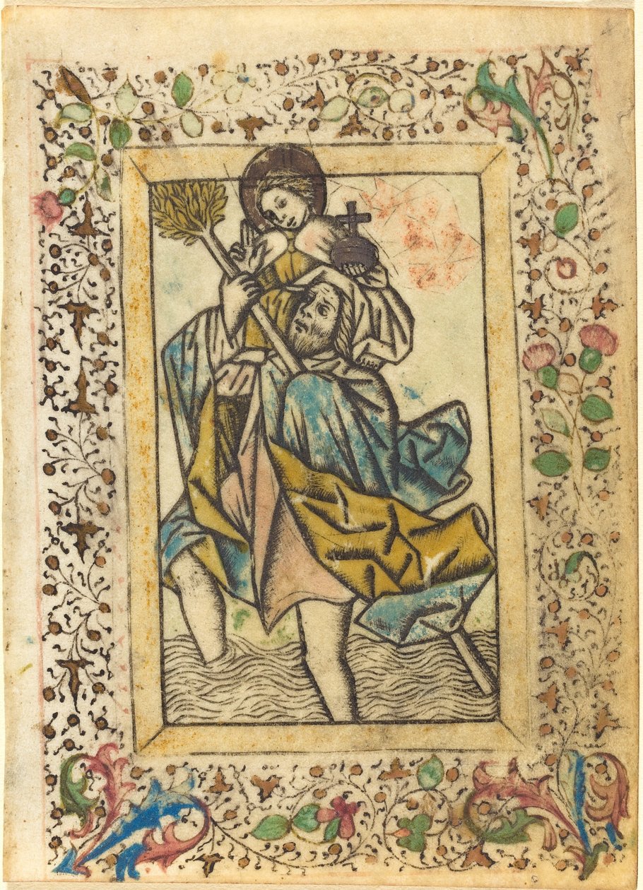 Saint Christophe - Master of the Dutuit Mount of Olives
