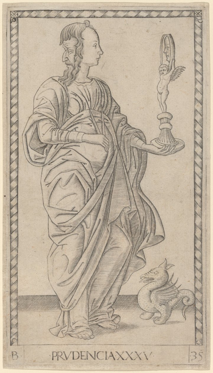 Prudence - Master of the E Series Tarocchi