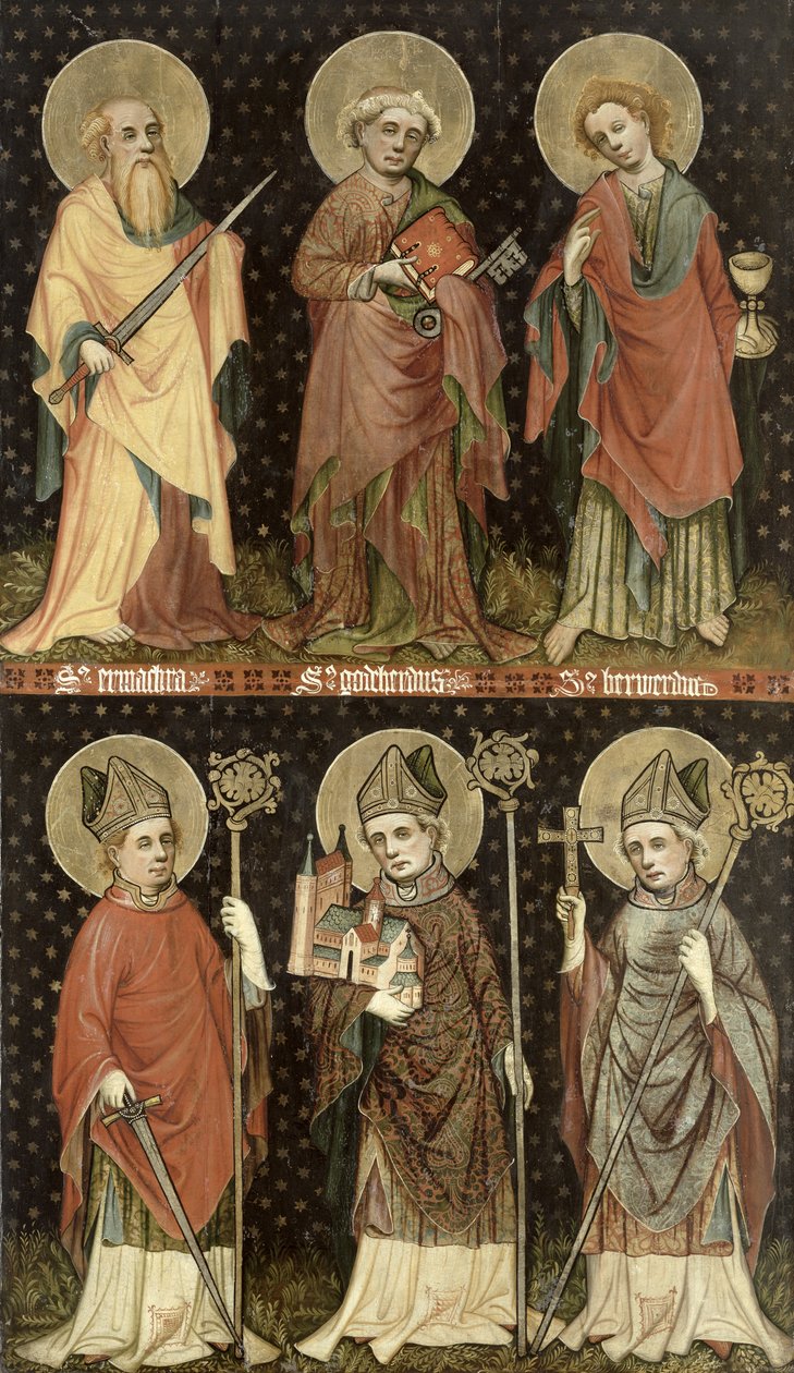 Six Saints - Master of the Holy Barefoot Altarpiece