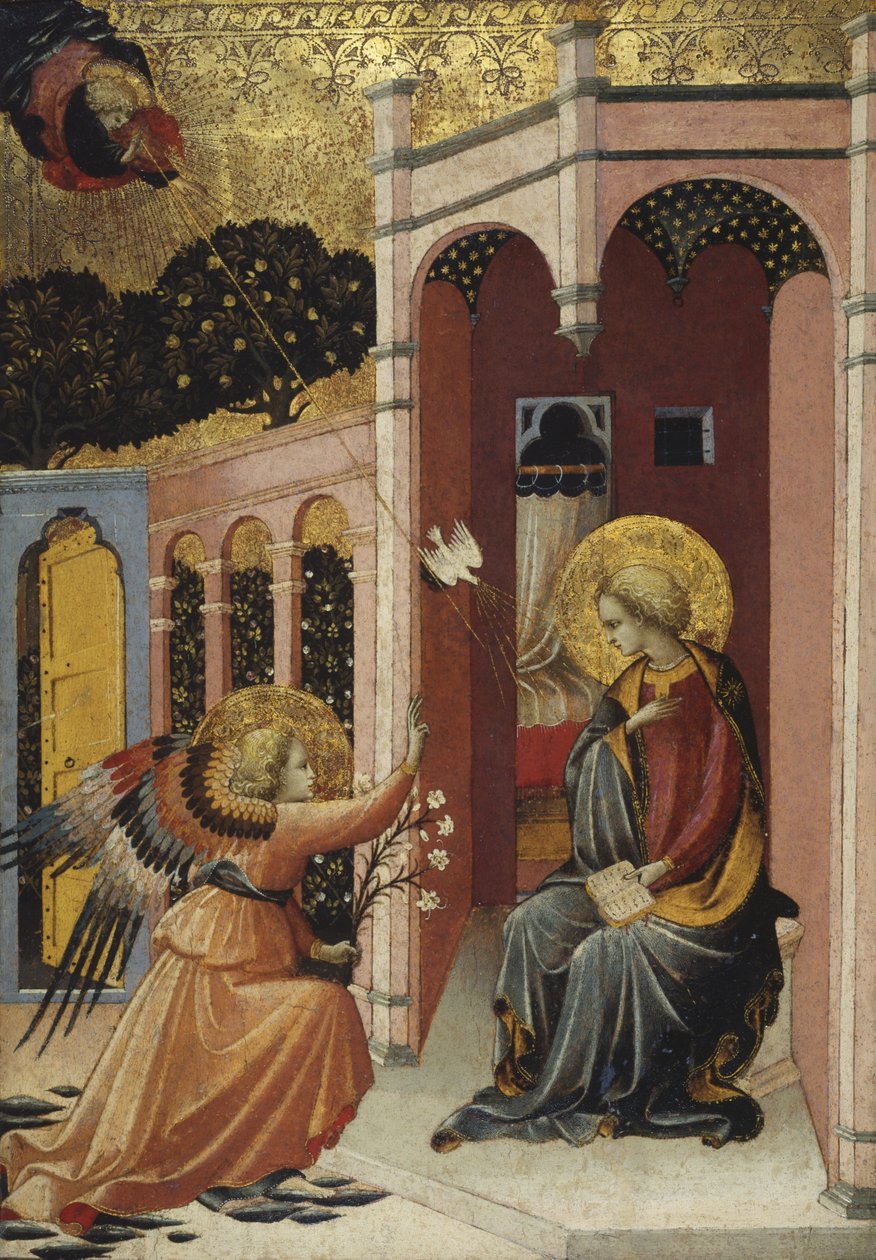 Annonciation, c.1430-40 - Master of the Judgement of Paris