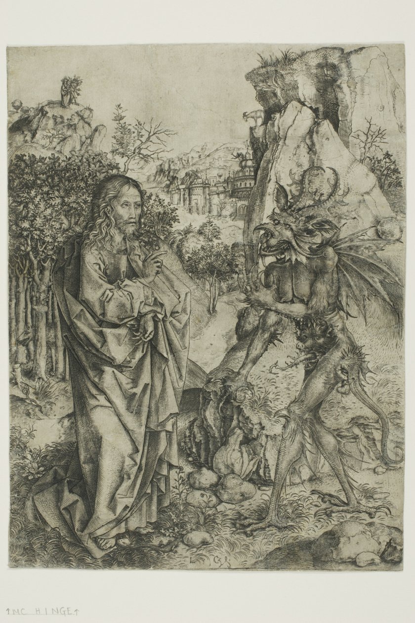 La Tentation du Christ - Master of the Strache Altar