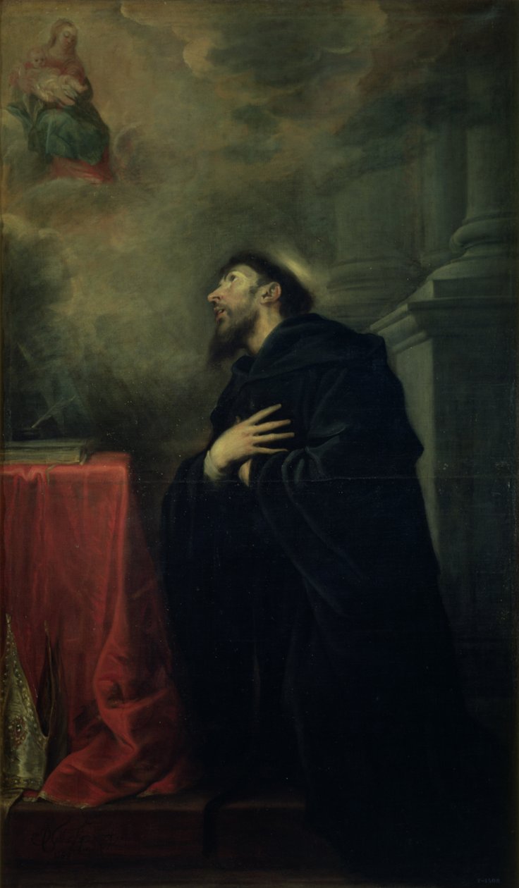 Saint Augustin, 1663 - Mateo Cerezo