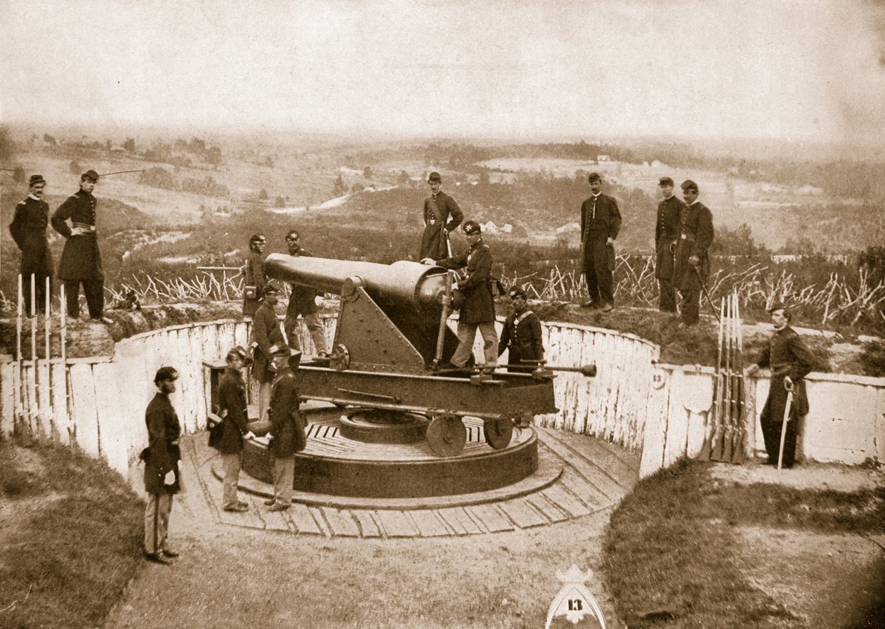 Défense de Washington, Fort Totten, 1861-65 - Mathew B. Brady