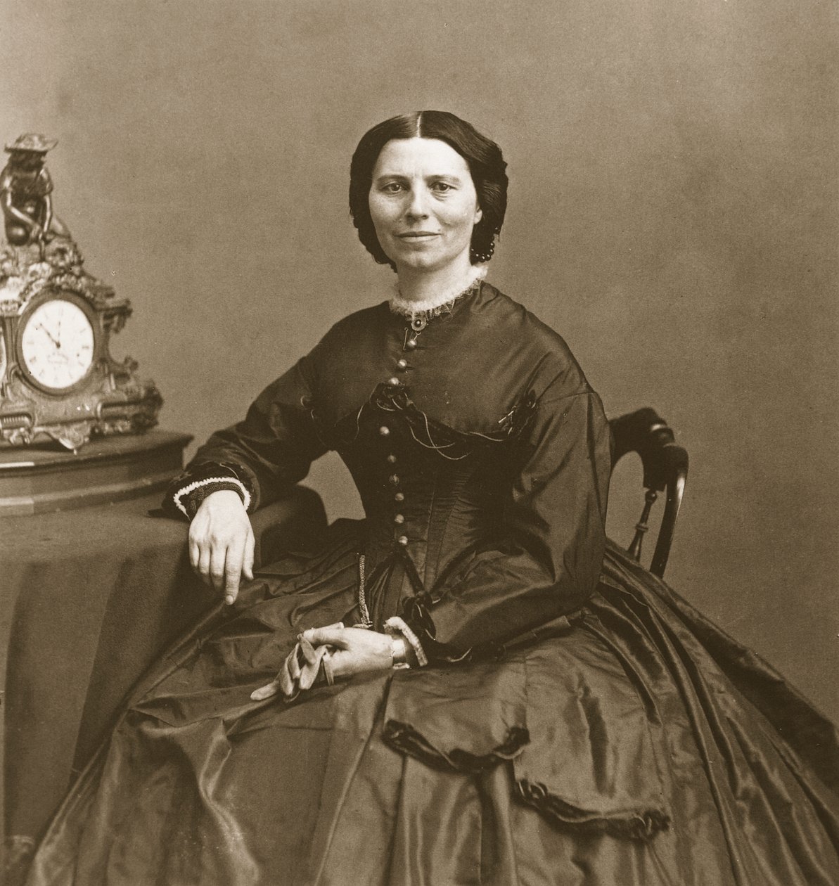 Clara Barton, c.1865 - Mathew B. Brady