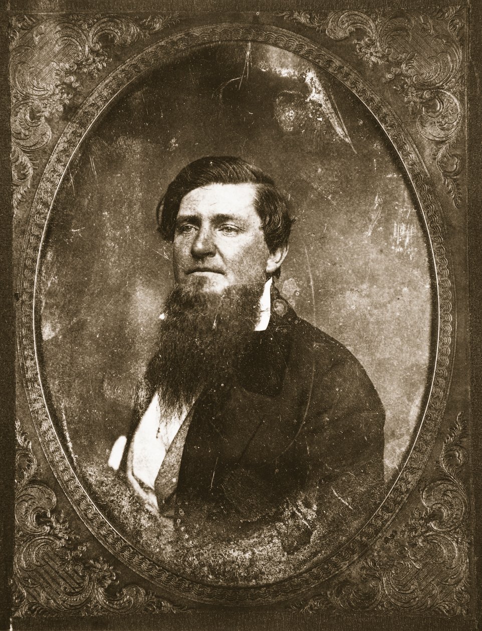 Homme barbu non identifié - Mathew B. Brady