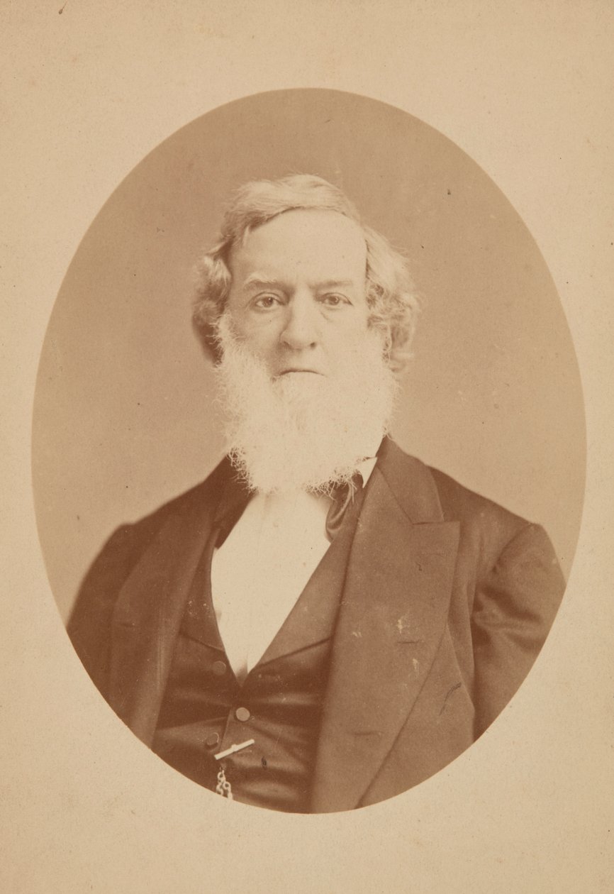 Carte de cabinet de Gideon Welles, 1860-1878 - Mathew Brady