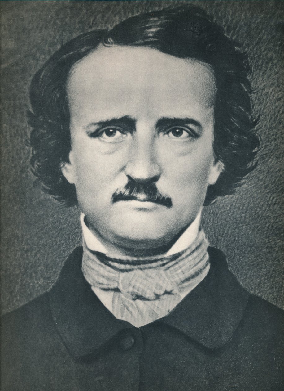 Edgar Allan Poe, vers 1840, 1939 - Mathew B. Brady