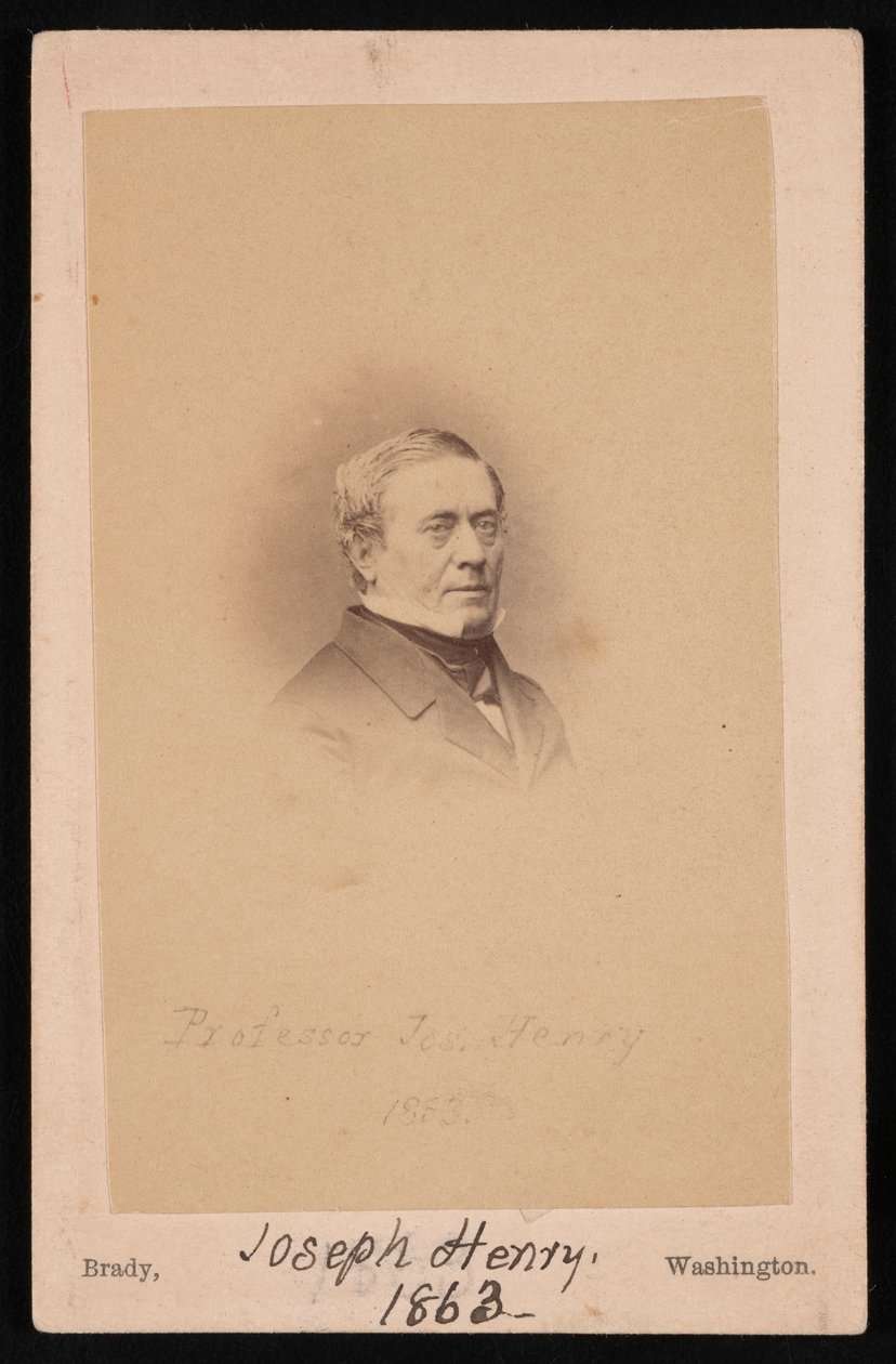 Portrait de Joseph Henry 1797-1878, 1863 - Mathew Brady
